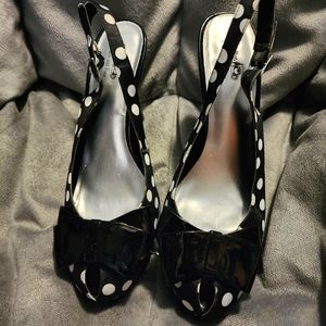 Polka Dot High Heels